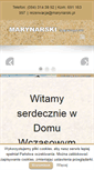 Mobile Screenshot of marynarski.pl